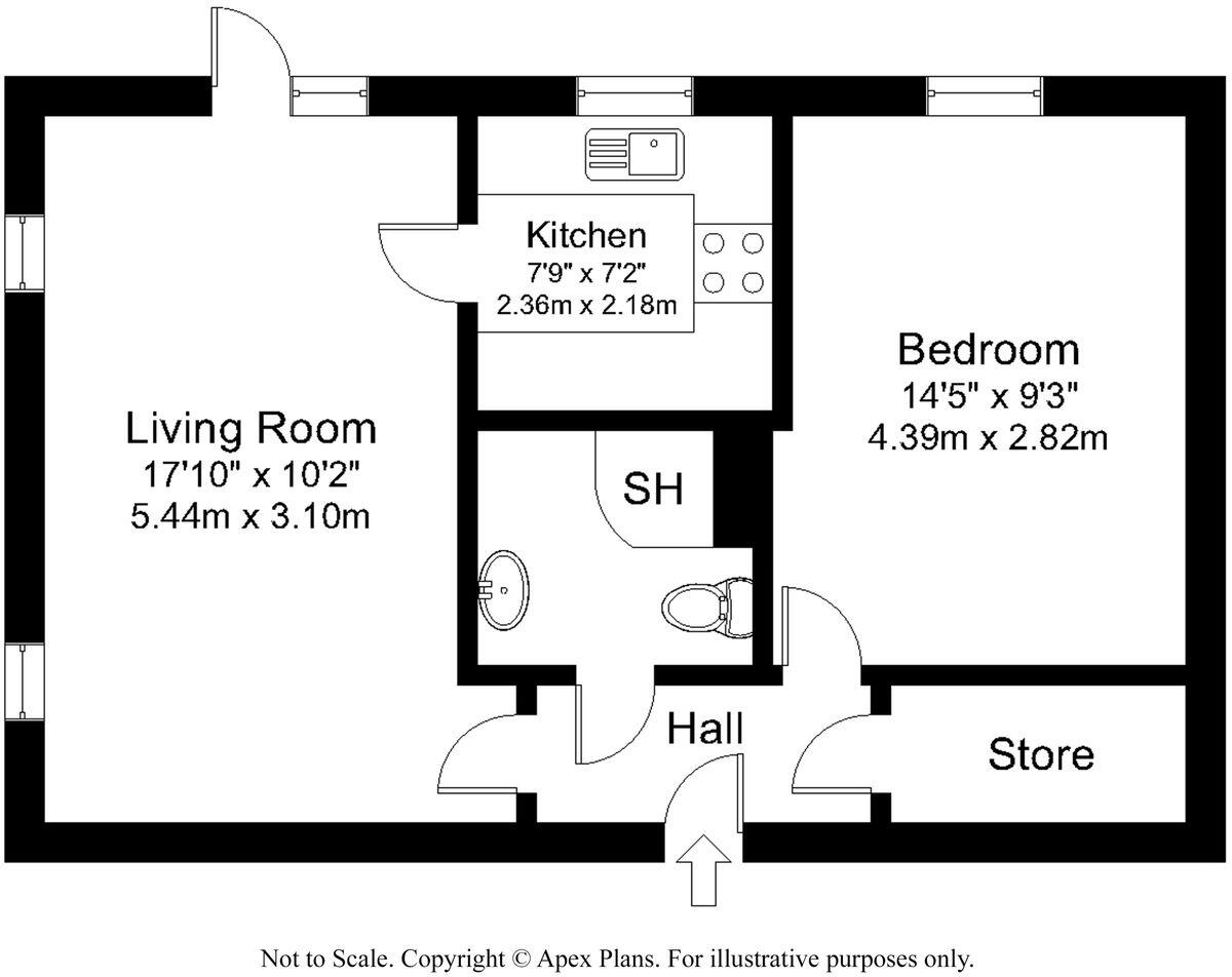 Wetherby, Tatterton Lodge, York Road, LS22 floorplan