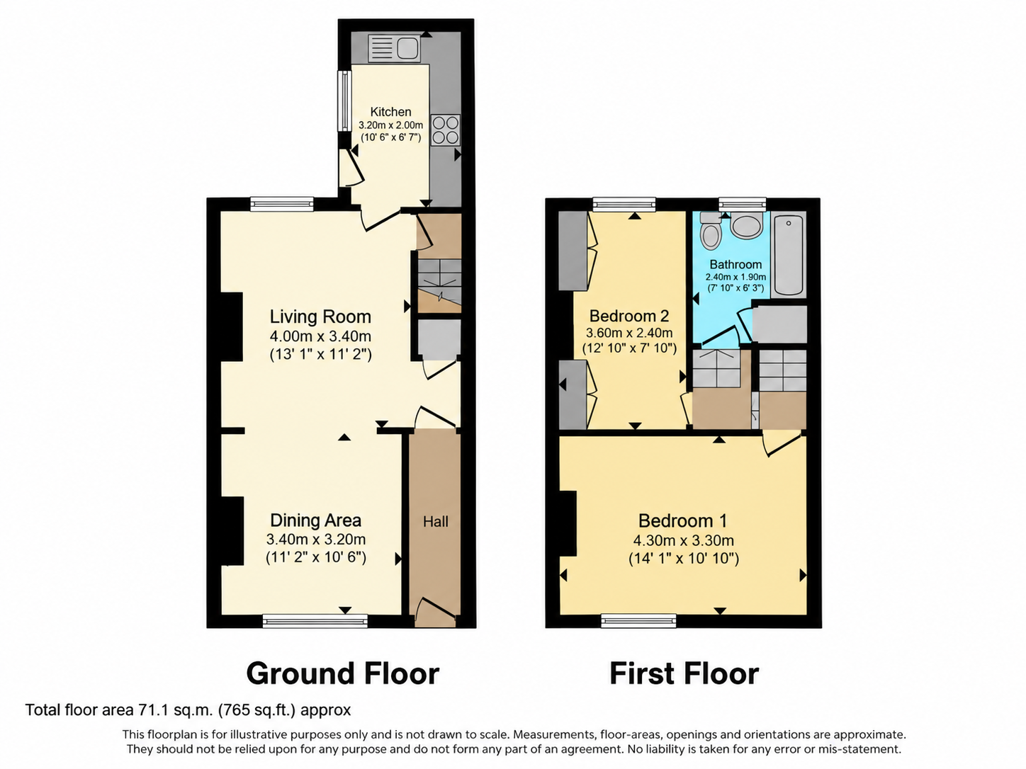 24, Gresham Street, Denton floorplan
