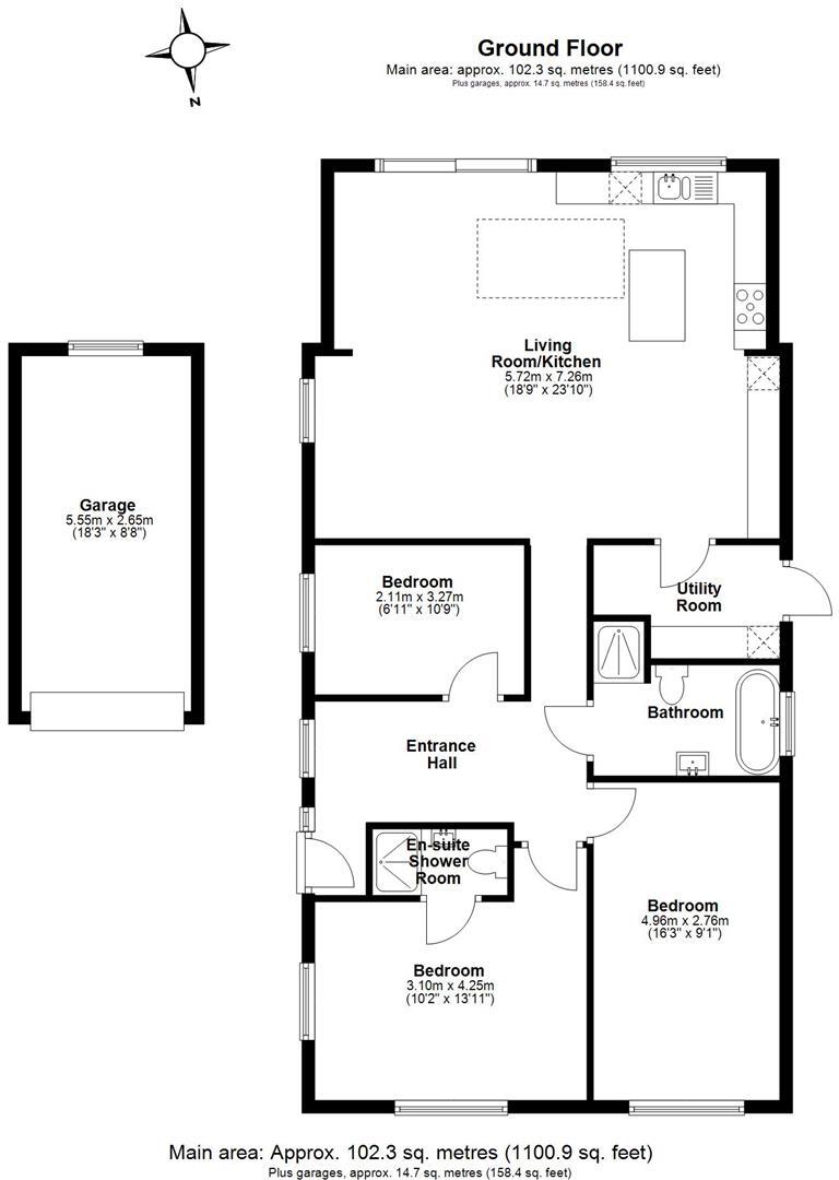 Wolseley Avenue, Herne Bay floorplan