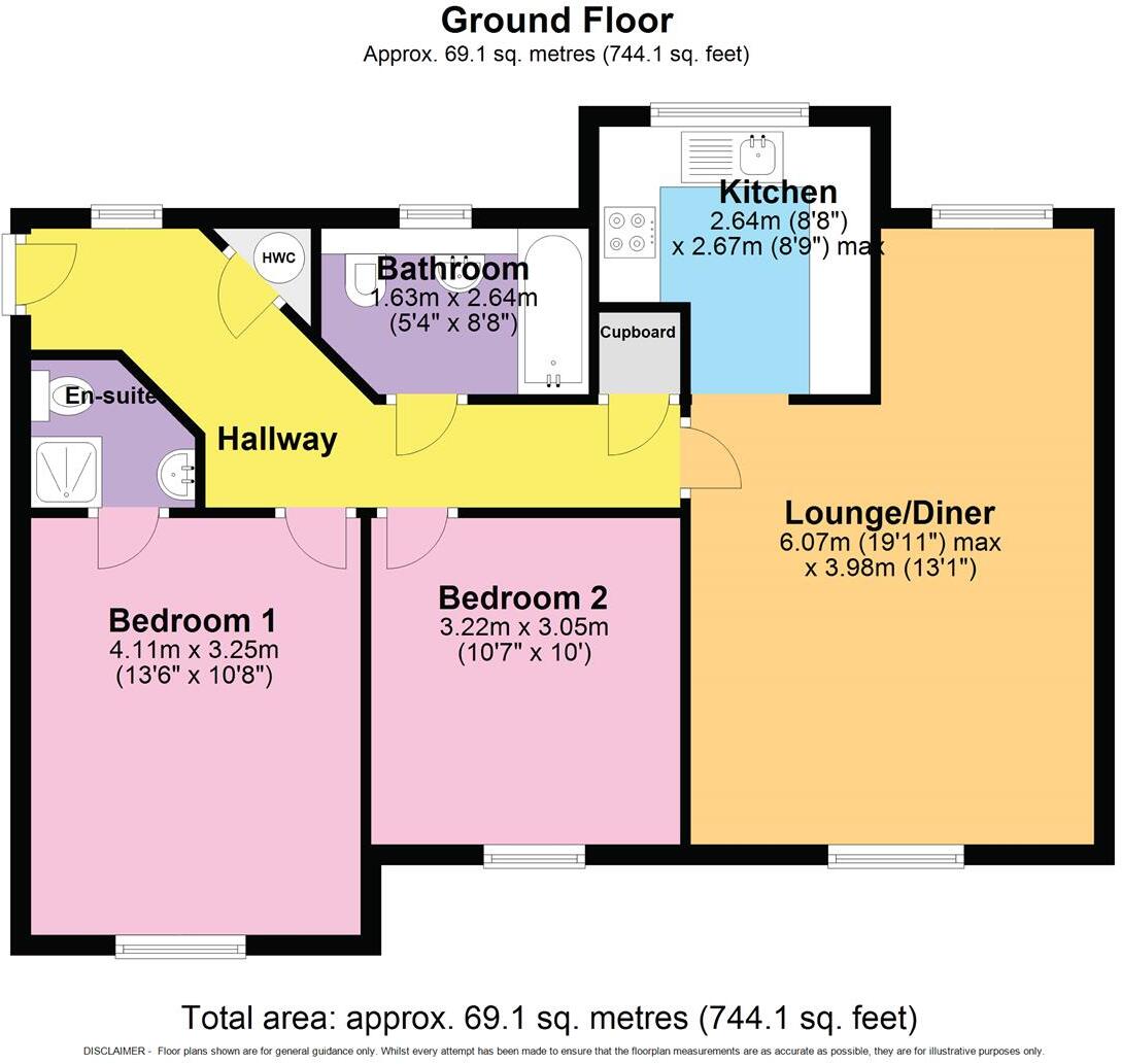 Hamlet Way Stratford Upon Avon Wawickshire floorplan