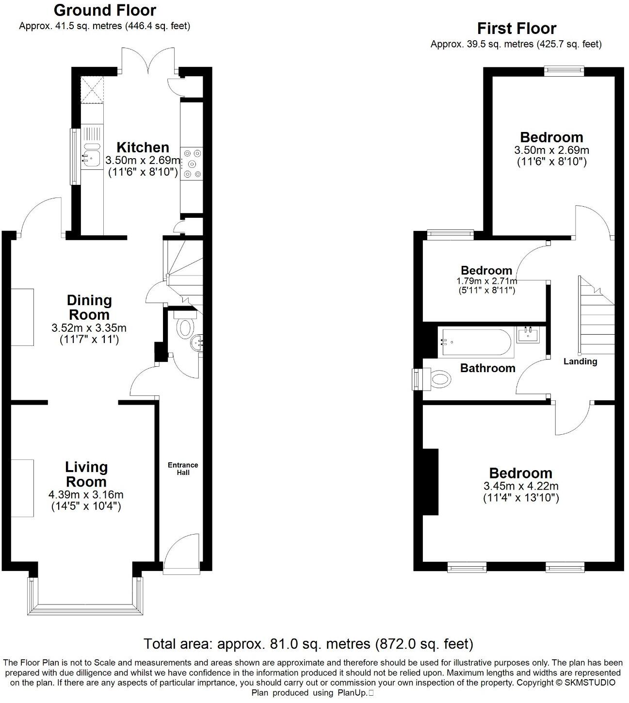 Kingsland Road, Boxmoor Village, Hemel Hempstead, Hertfordshire, HP1 floorplan