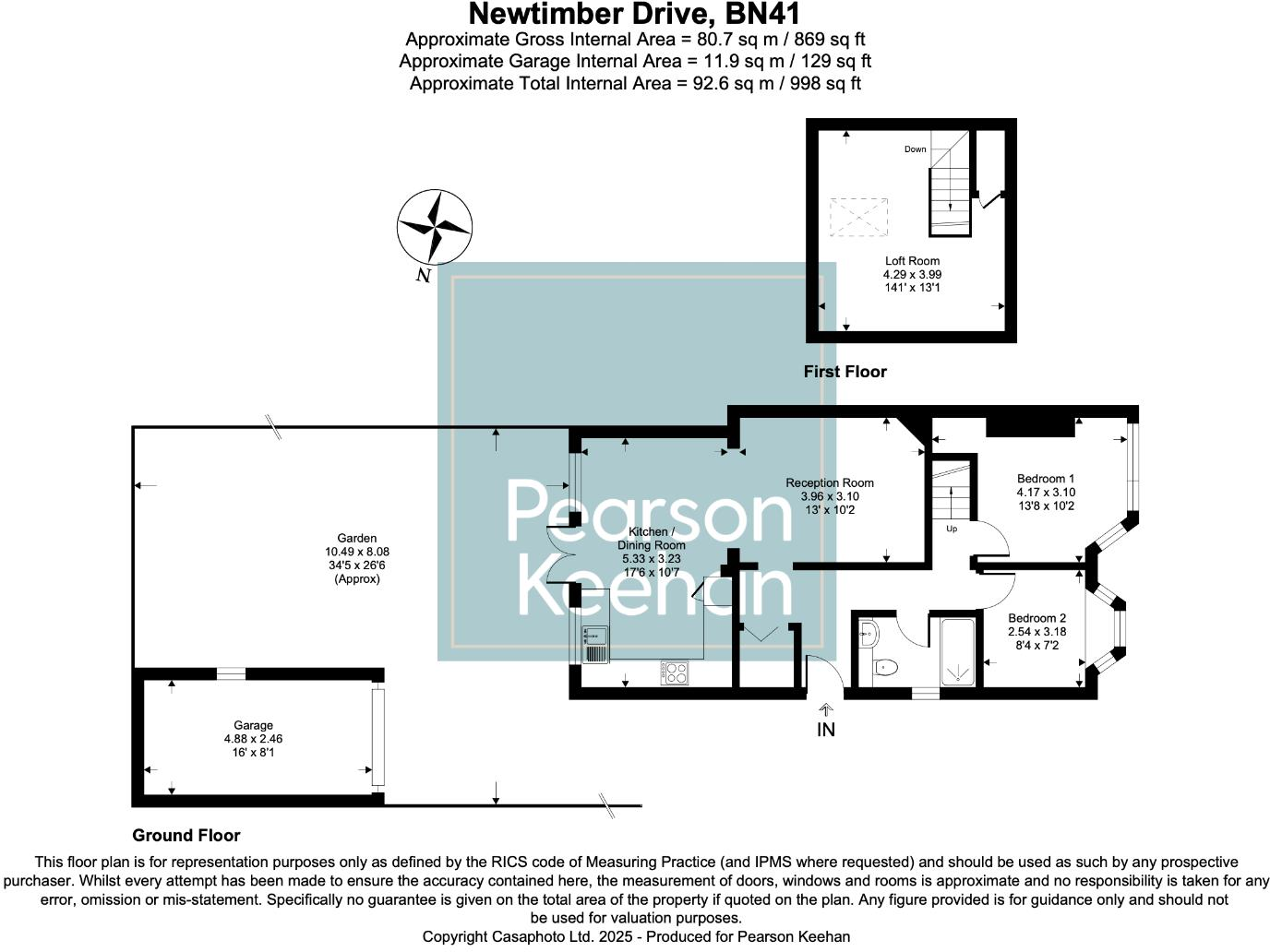 Newtimber Drive, Portslade floorplan