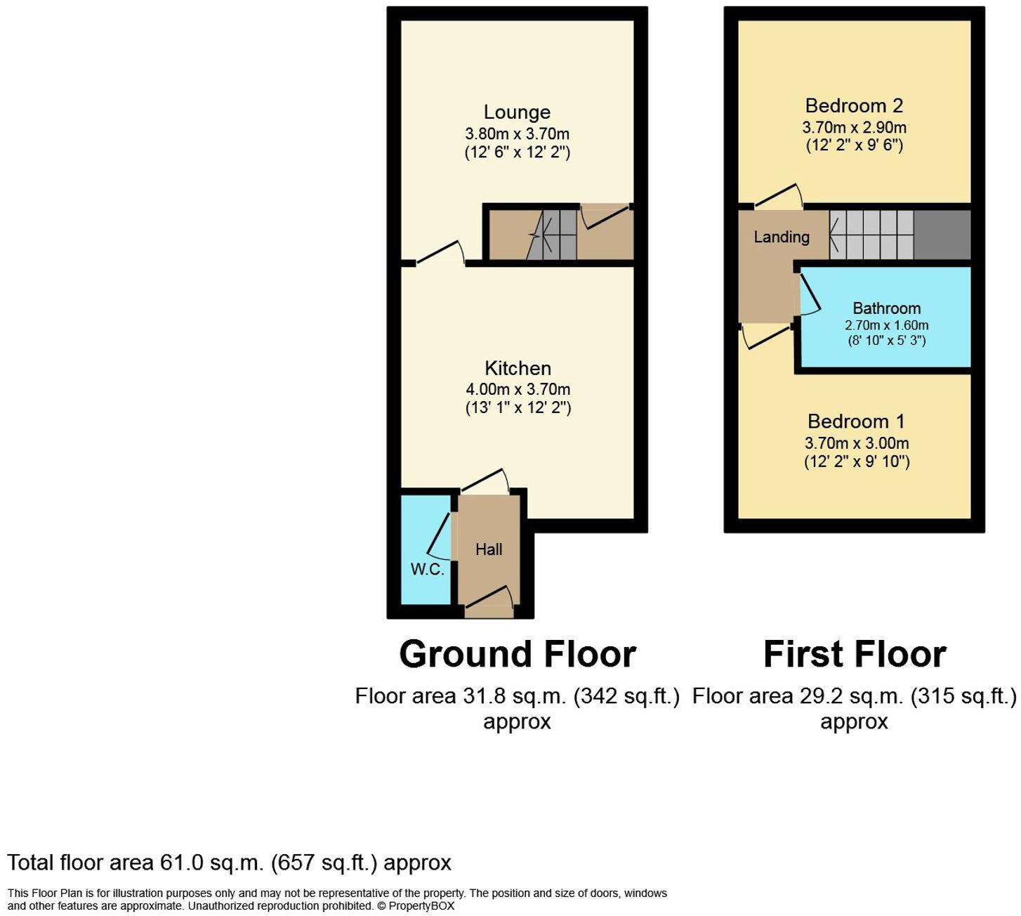 Equestrian Grove, Walsall, WS1 floorplan