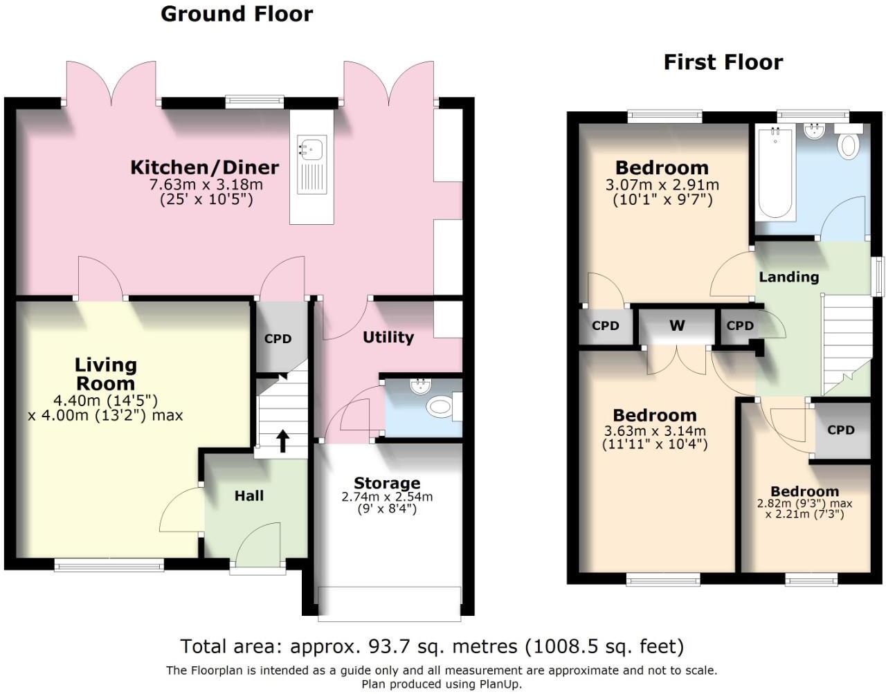 Tayler Road, Hadleigh floorplan