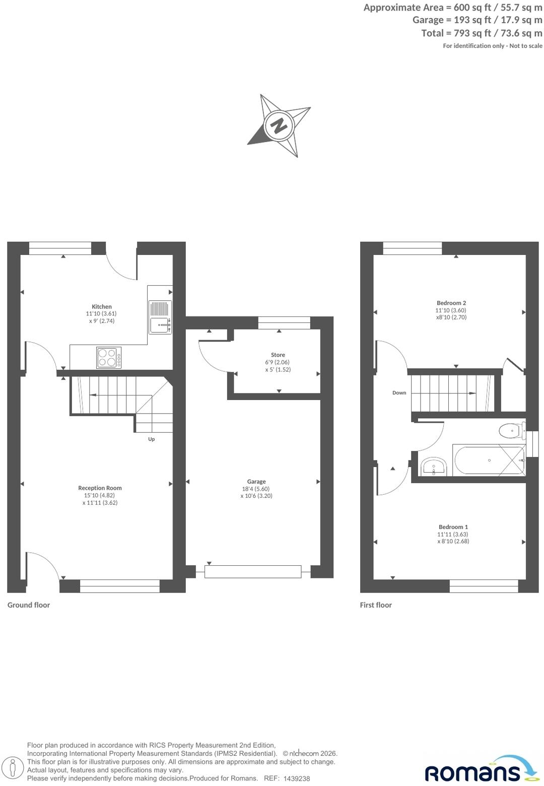 Tamworth Drive, Ramleaze, Swindon floorplan