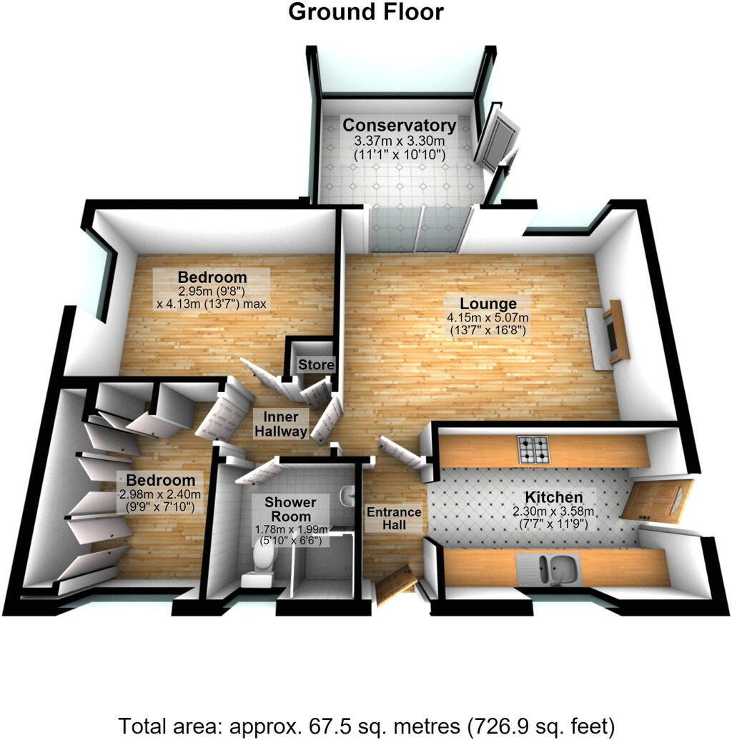 Sovereign Fold Road, Leigh, WN7 5HX floorplan