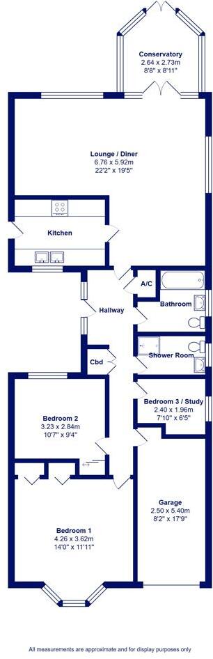 Ranelagh Road, Highcliffe on Sea floorplan