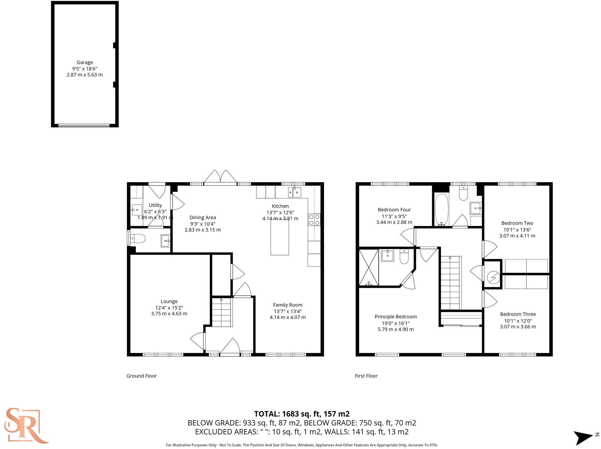 Woodward Avenue, Woodford, SK7 floorplan