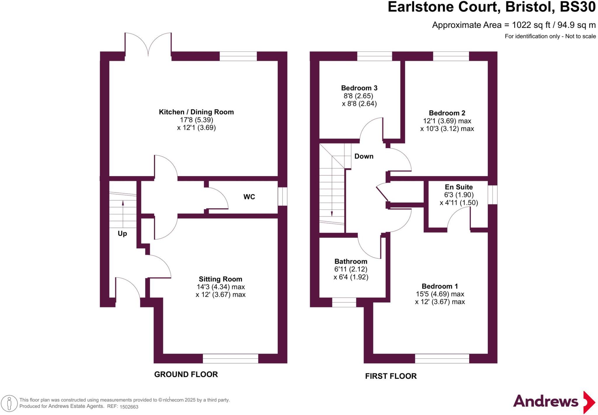 Earlstone Court, Bristol, Gloucestershire, BS30 floorplan
