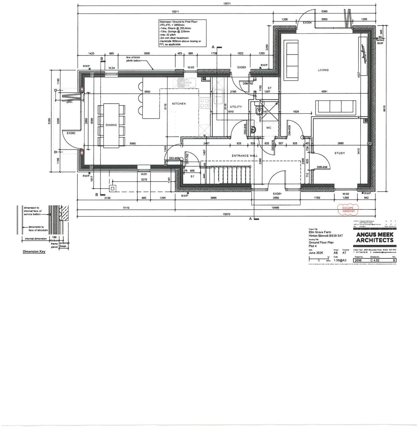  Hinton Blewett, BS39 floorplan