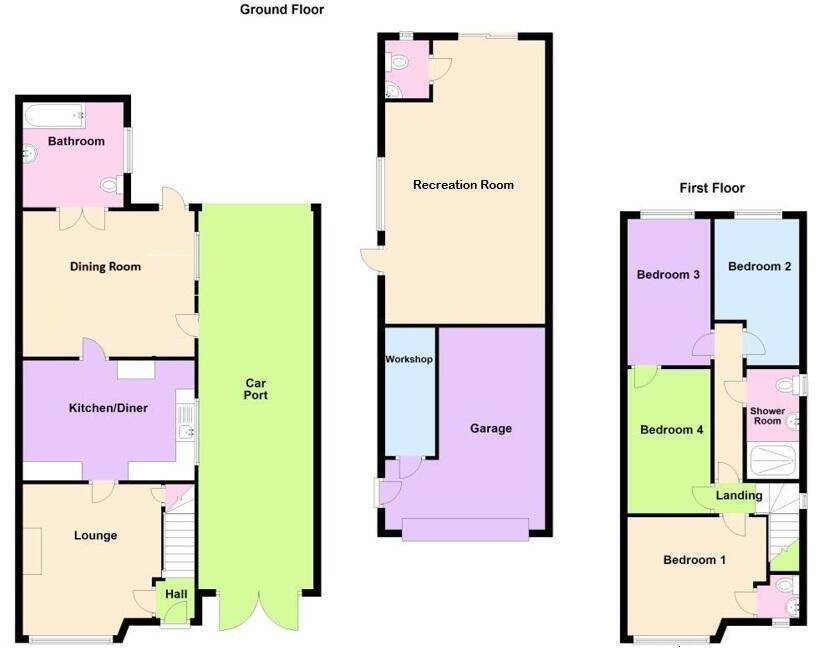11 Alexandra Road, Woodhall Spa floorplan