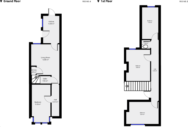 Curzon Street, Loughborough floorplan
