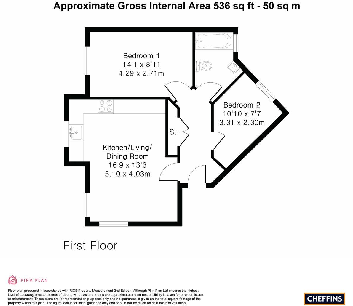 Skeaping Close, Newmarket floorplan