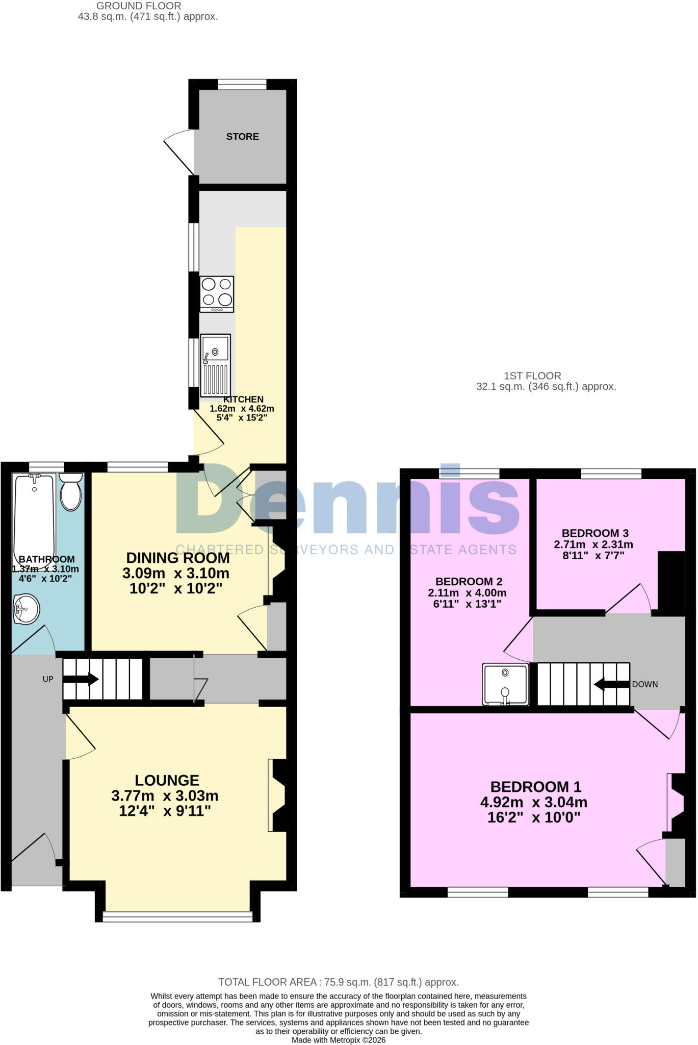 Princes Avenue, Hedon, East Yorkshire, HU12 floorplan