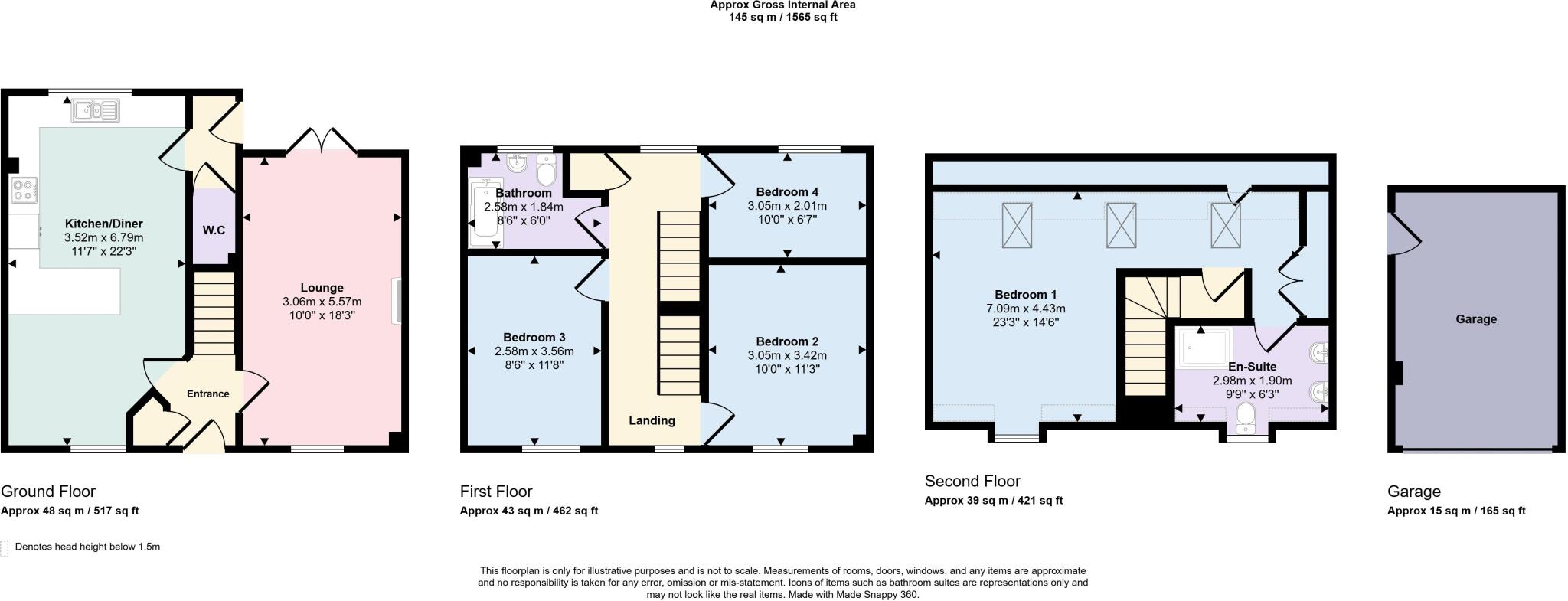 Blease Close, Trowbridge floorplan