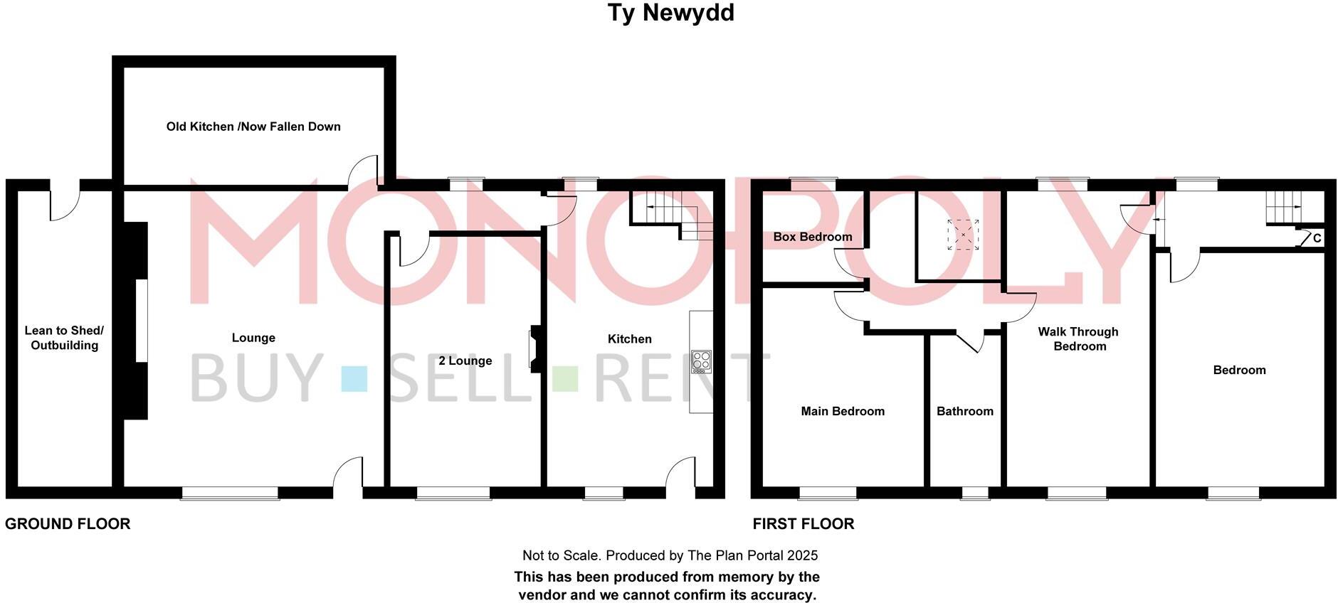 Llandecwyn, Talsarnau floorplan