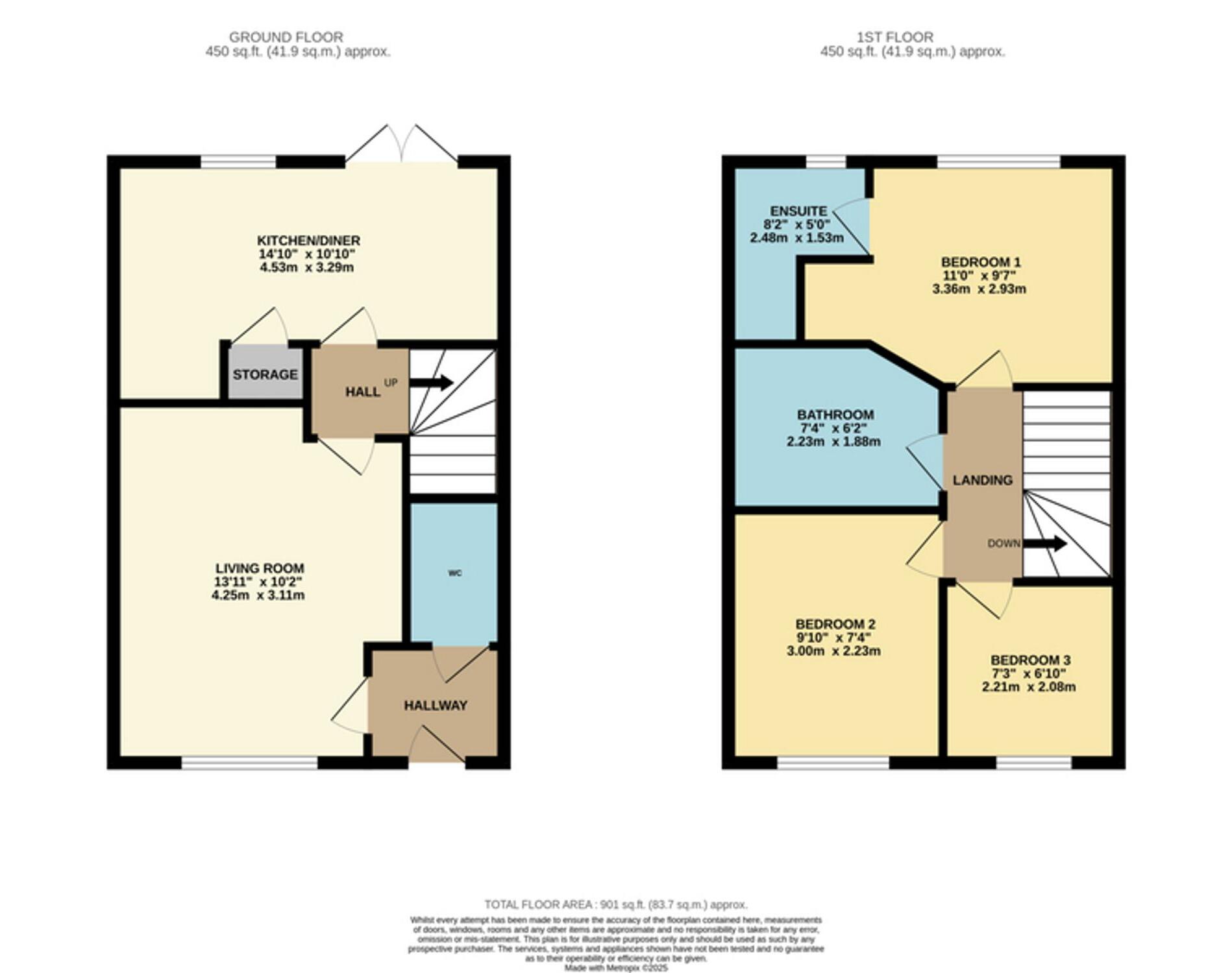 Fallow Way, Mansfield, NG18 floorplan
