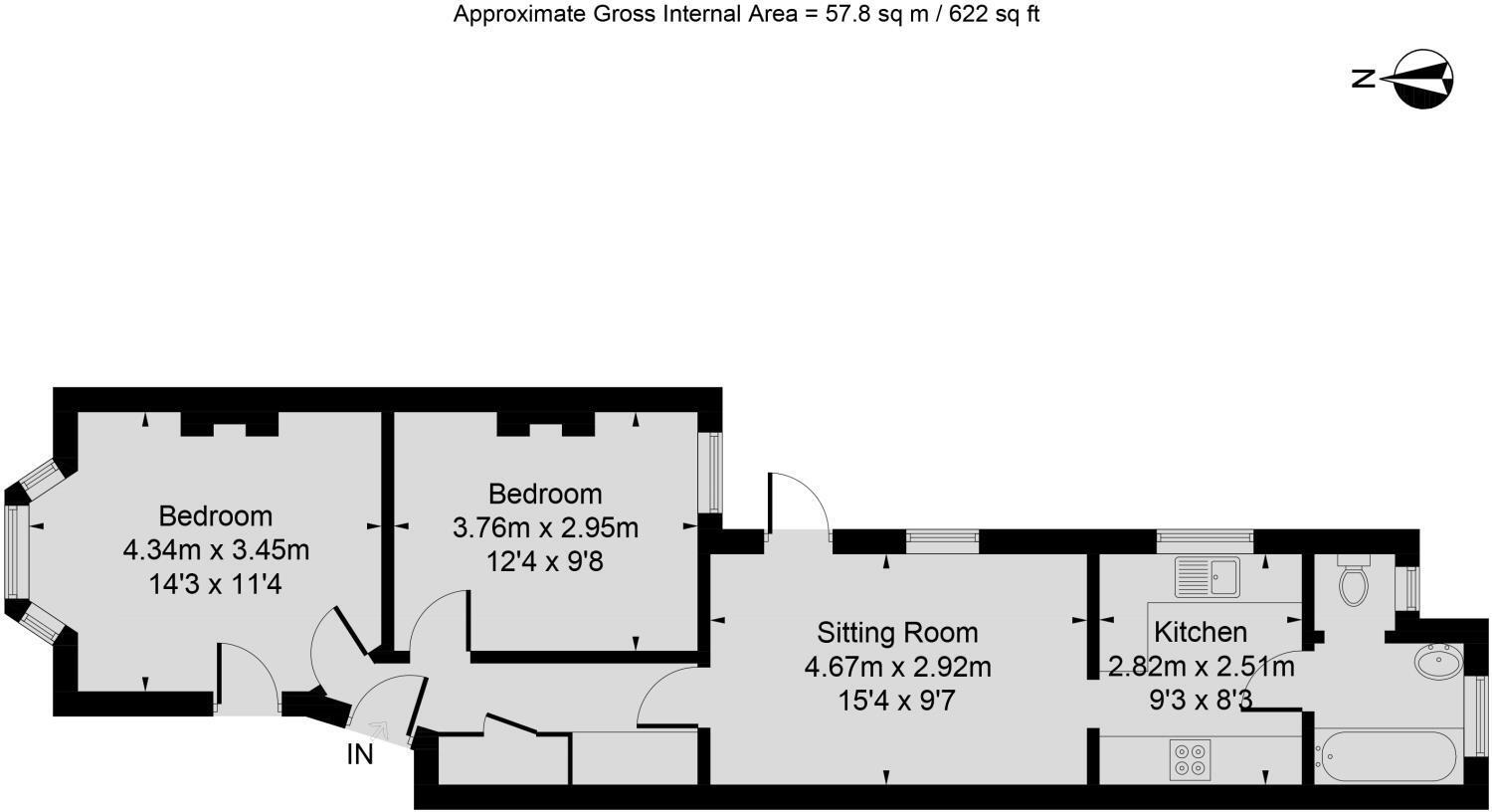 Divinity Road, Oxford, OX4 floorplan