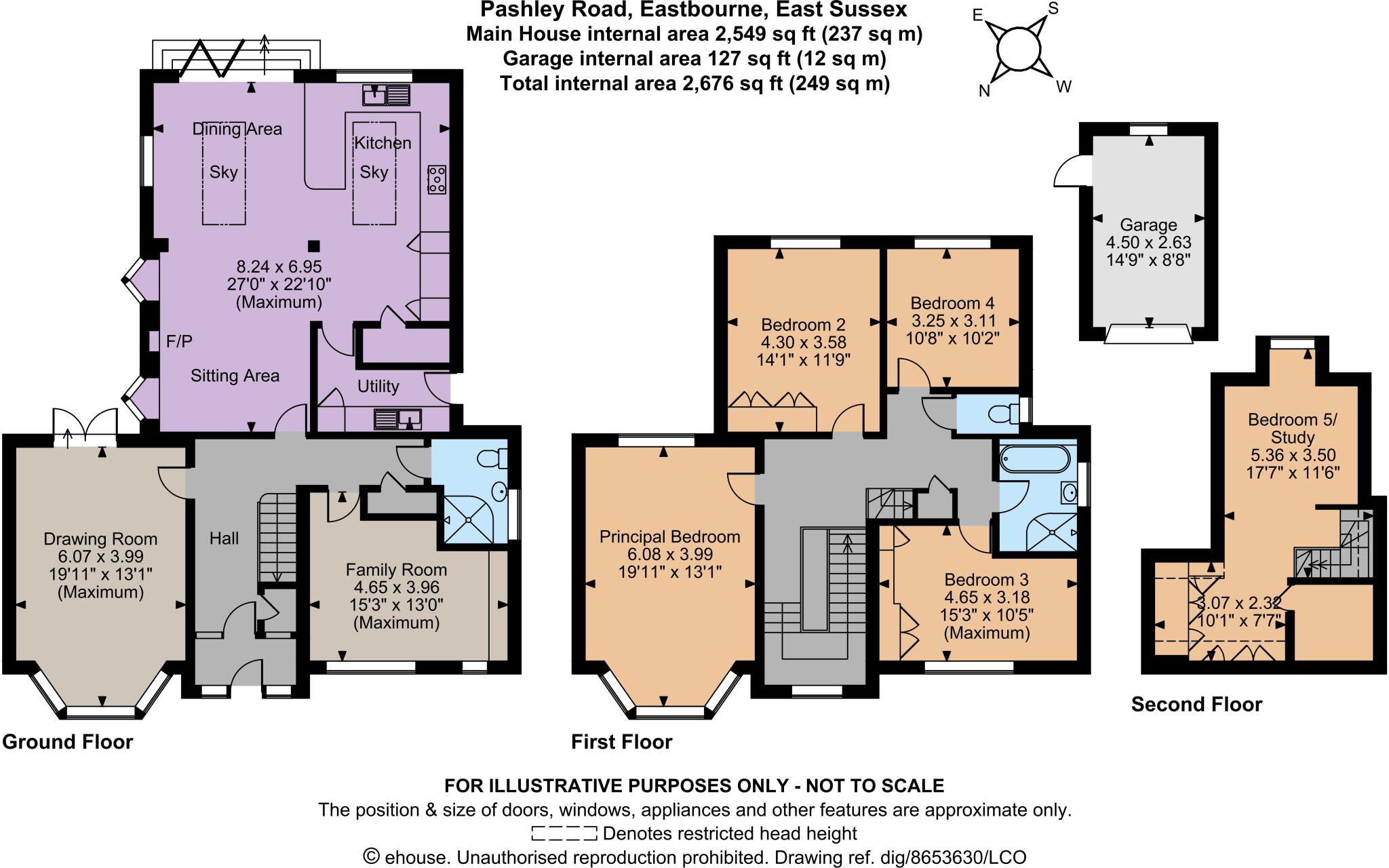 Pashley Road, Eastbourne, East Sussex, BN20 floorplan