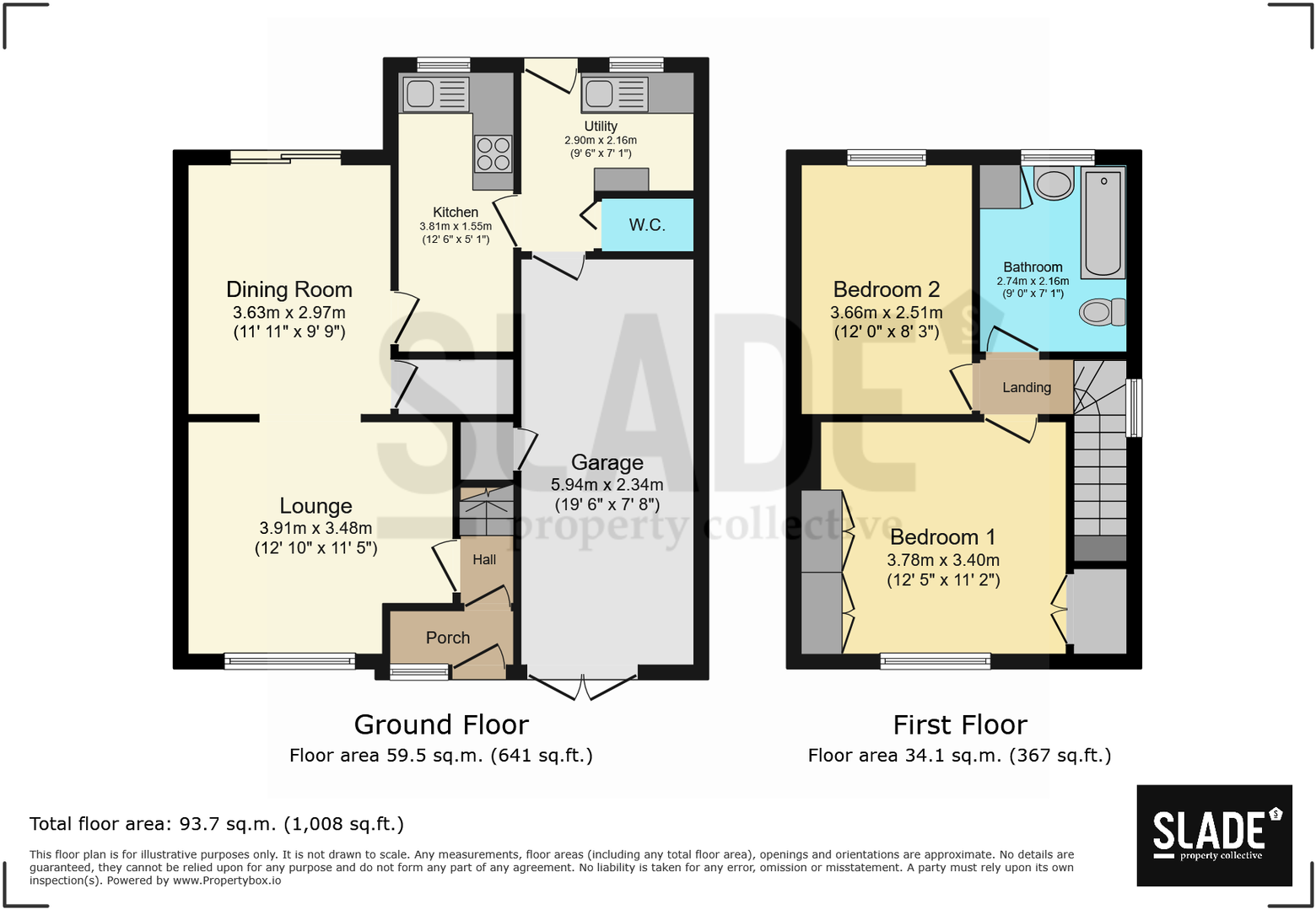 23, Florence Road, Bilbrook,Bilbrook,Wolverhampton,WV8 1JD floorplan