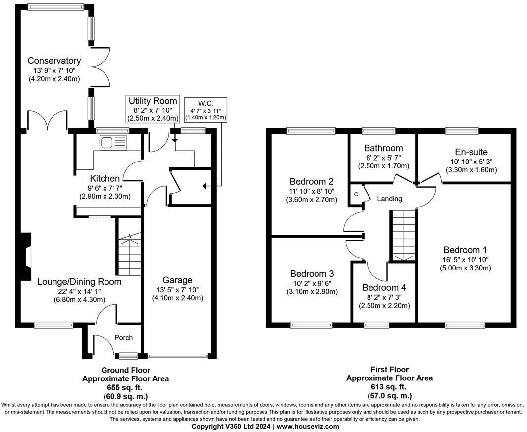 Warren Road, St Ives floorplan