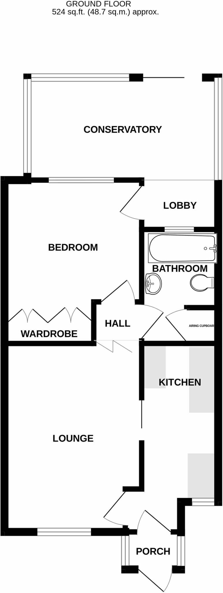 Manor Close, Chard, Somerset, TA20 floorplan