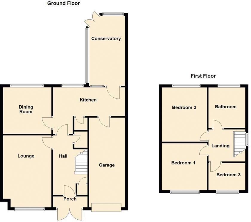 Hall Lane, Walsall Wood, Walsall WS9 9AP  floorplan