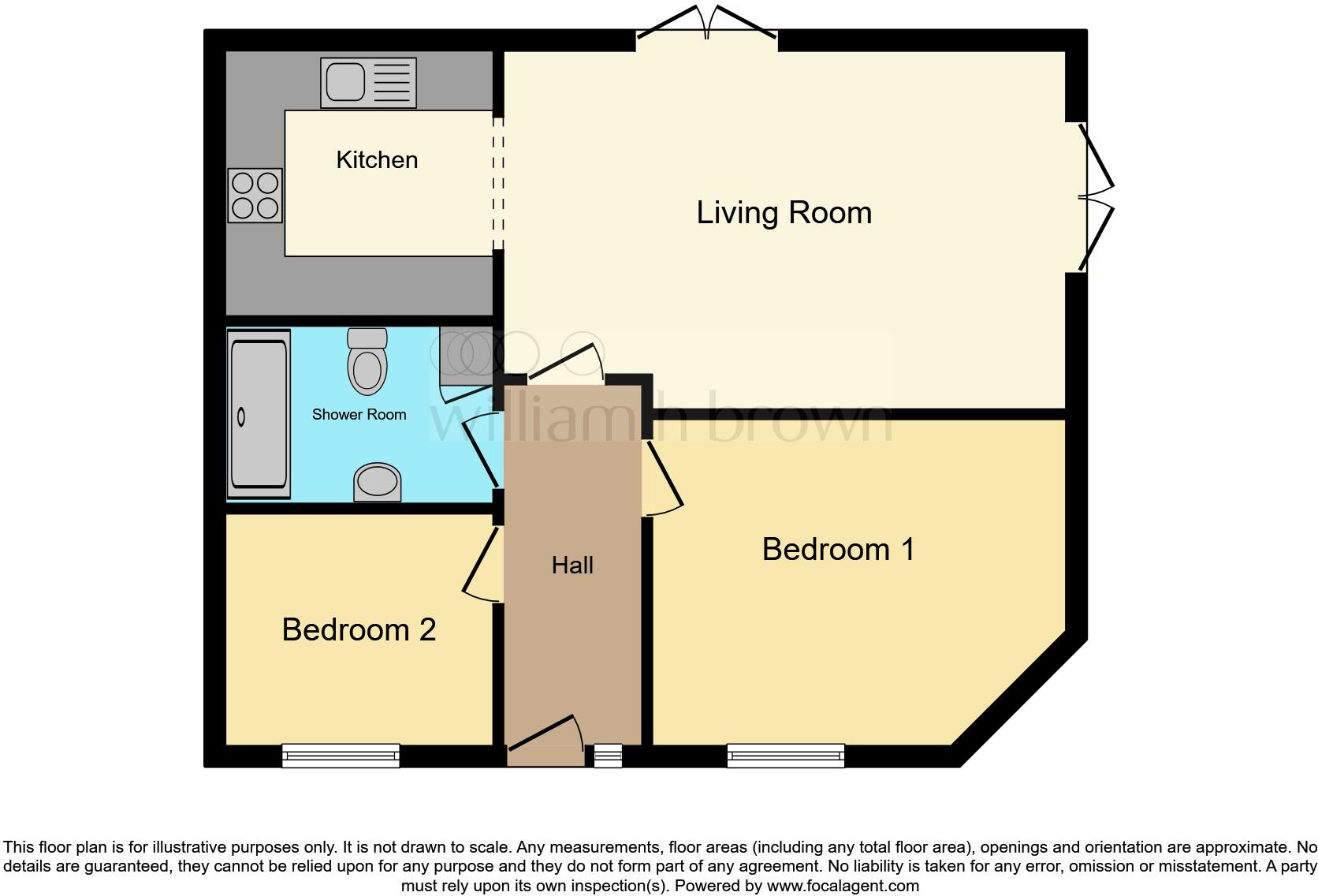 Alexandra Mews, Stowmarket floorplan