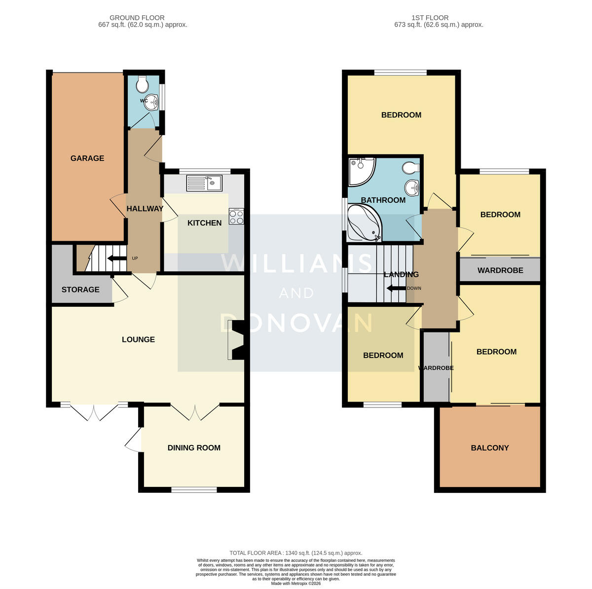 Woodside Avenue, Benfleet floorplan