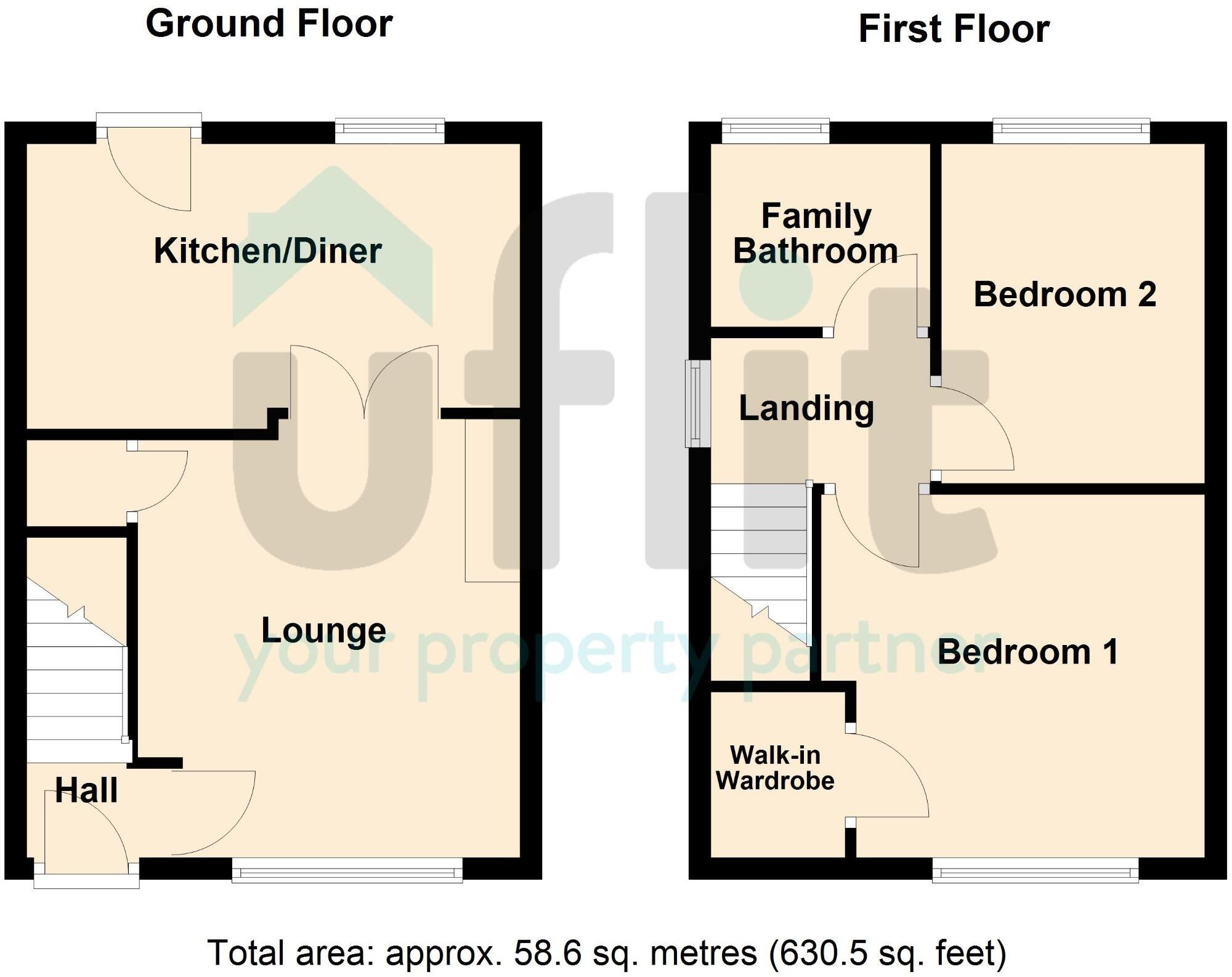 Tansley Drive, Sheffield floorplan