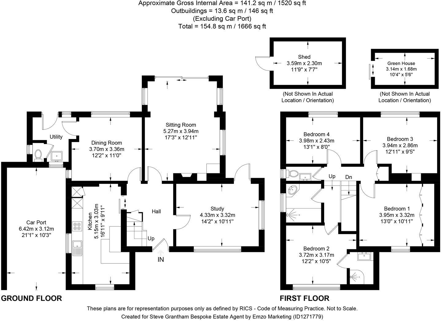 The Brow, Widley floorplan