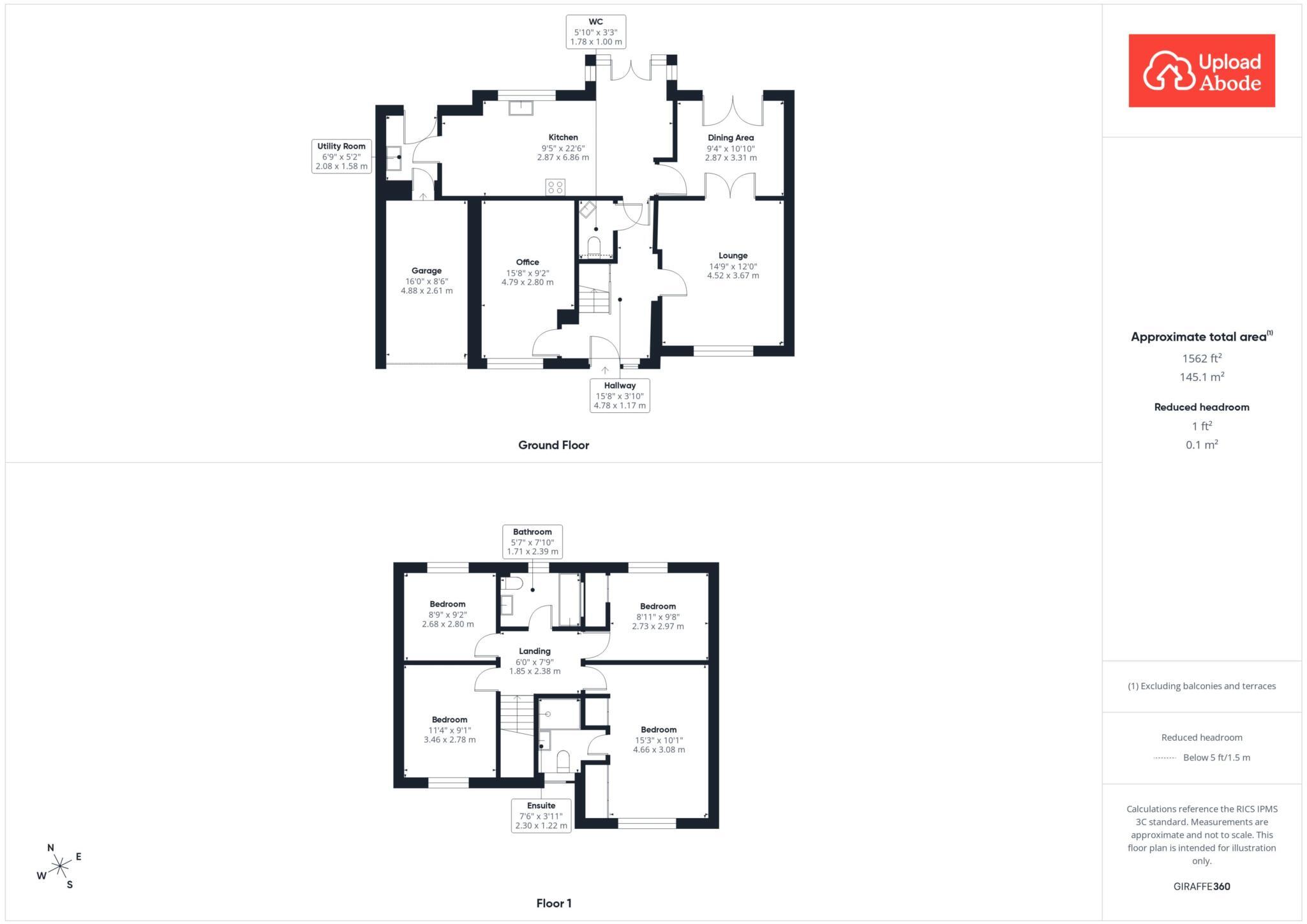 Huntly Gardens, West Craigs floorplan