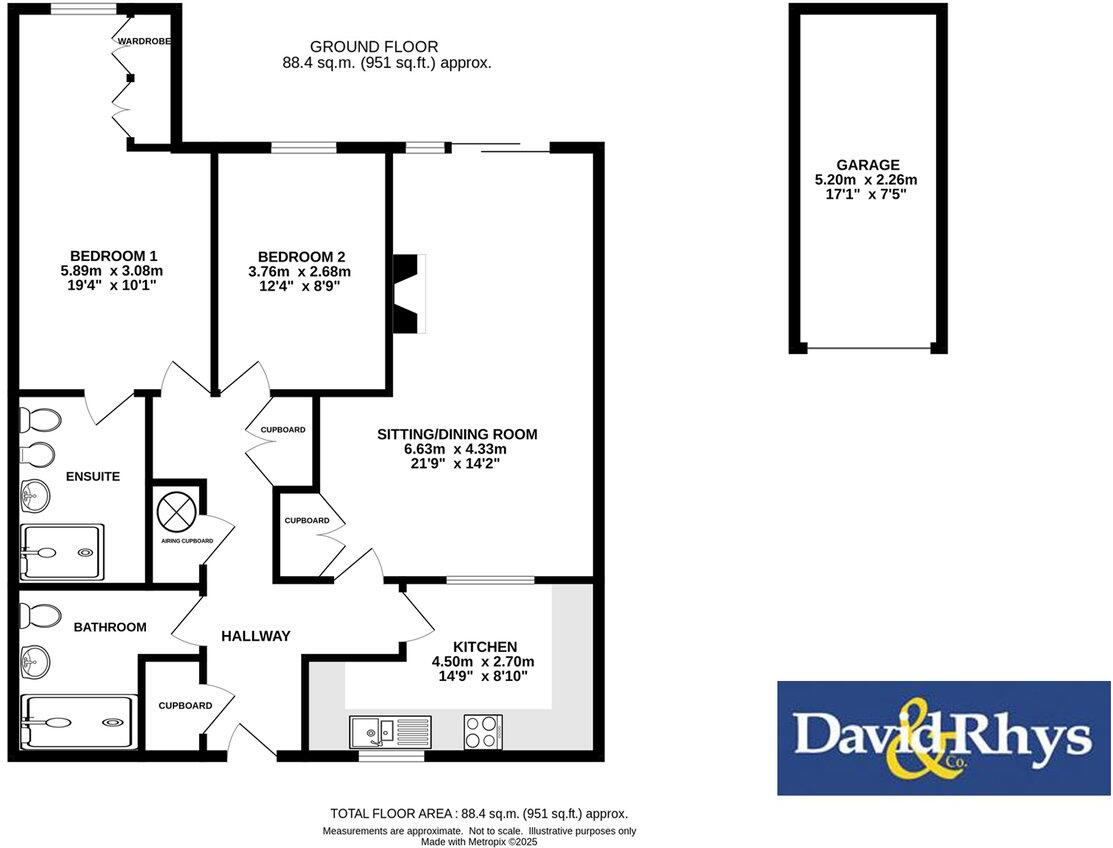 Cliff Road , Budleigh Salterton, EX9 floorplan