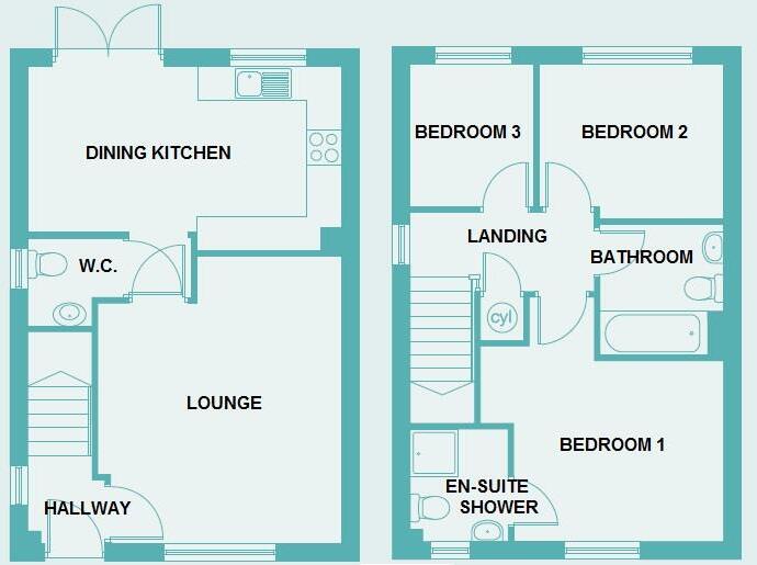 Harebell Gardens, Bingham, Nottingham floorplan
