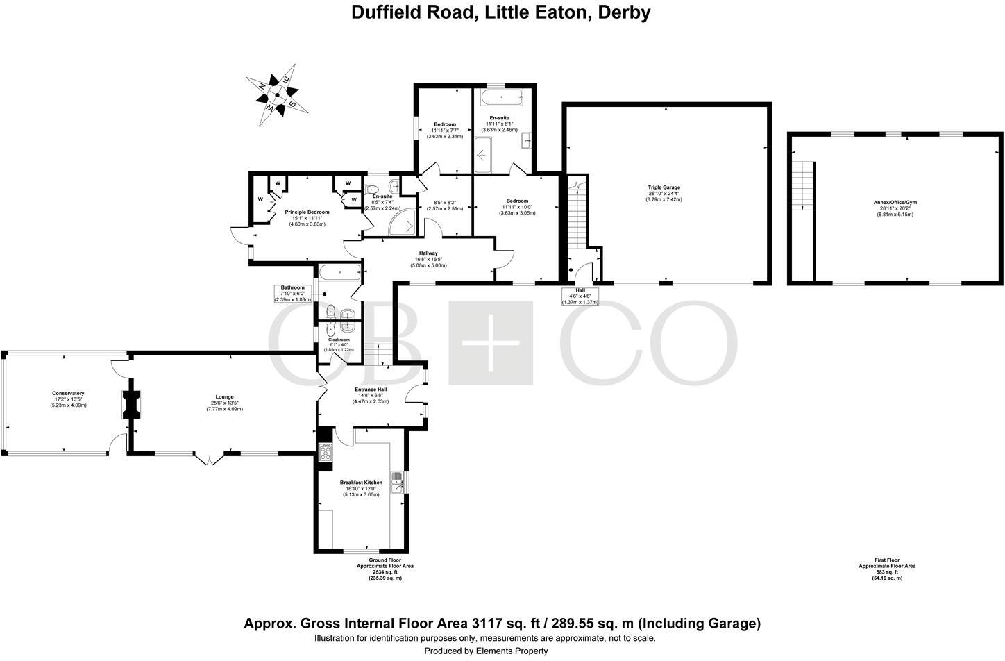 Duffield Road, Little Eaton, Derby floorplan