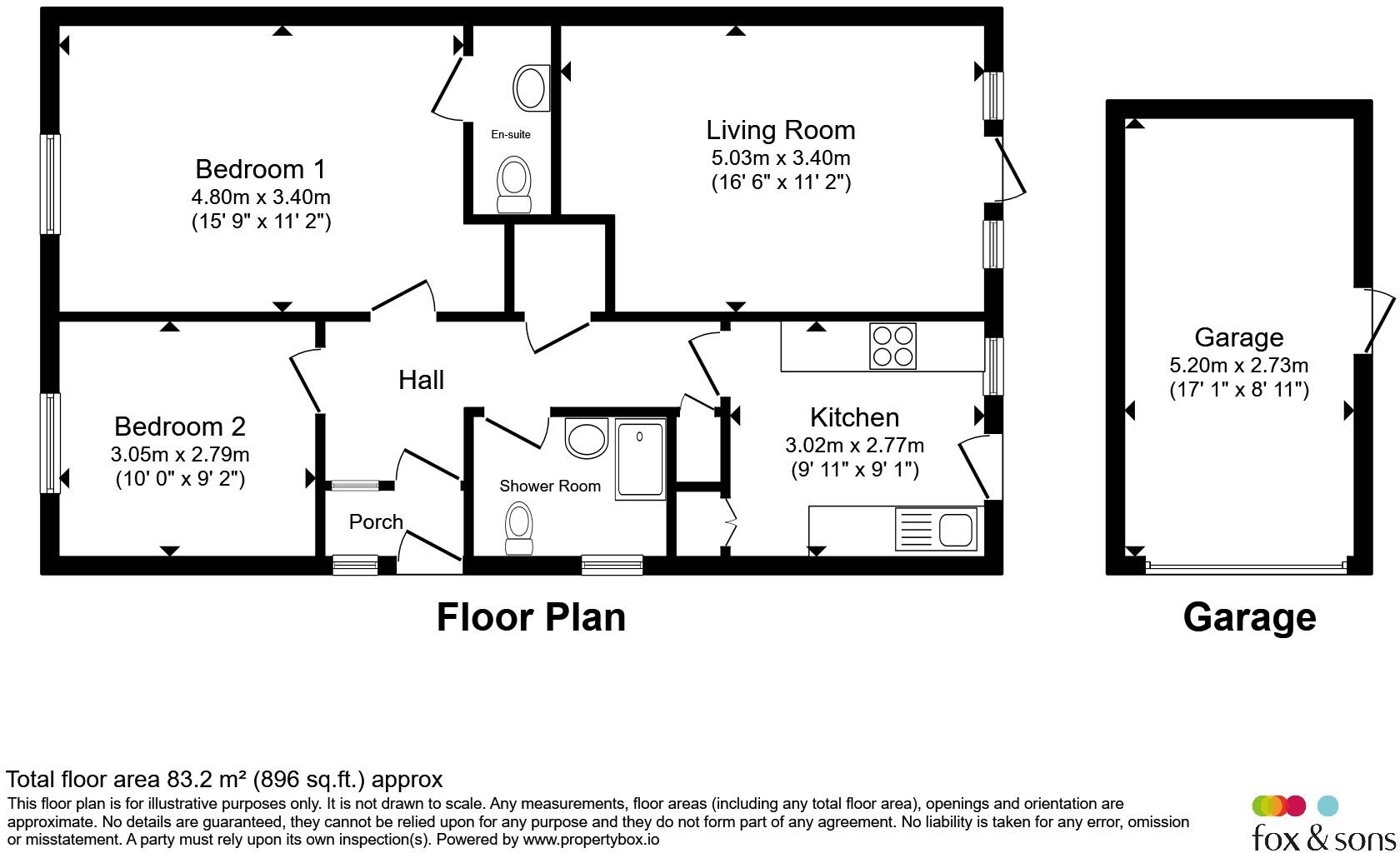 Fern Green, Hailsham floorplan