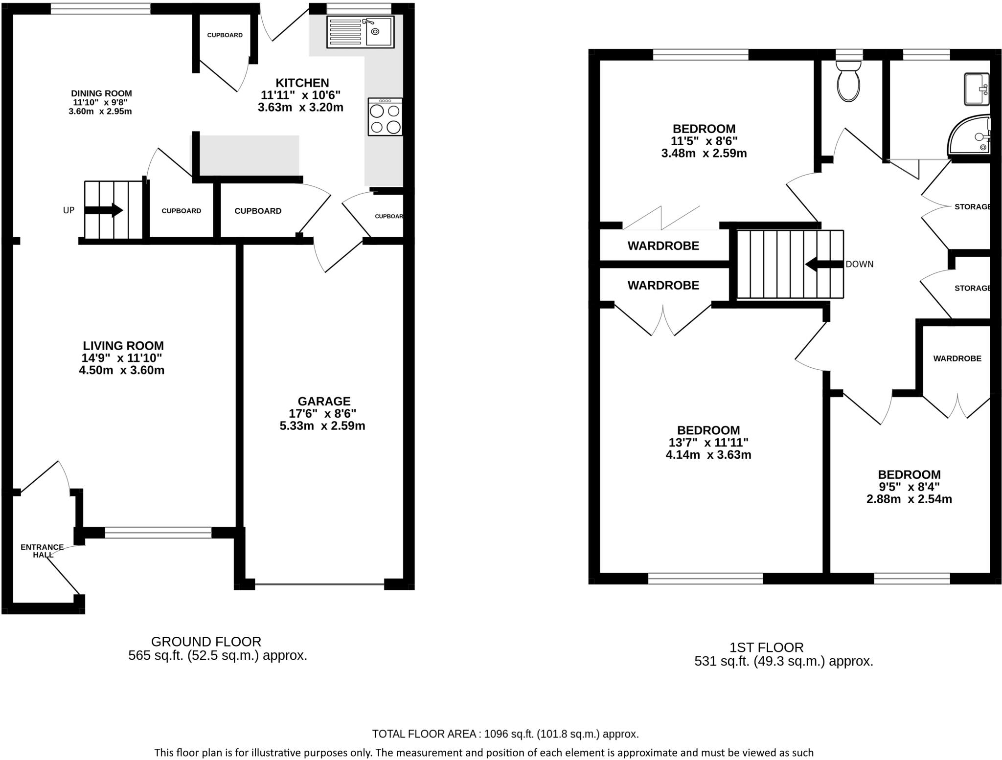 St Michaels Close, Harpenden, AL5 floorplan