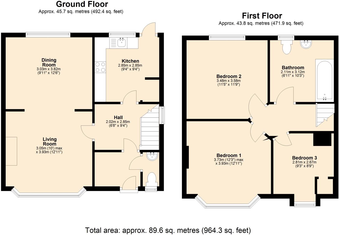Wayside Crescent, Harrogate, North Yorkshire, HG2 floorplan