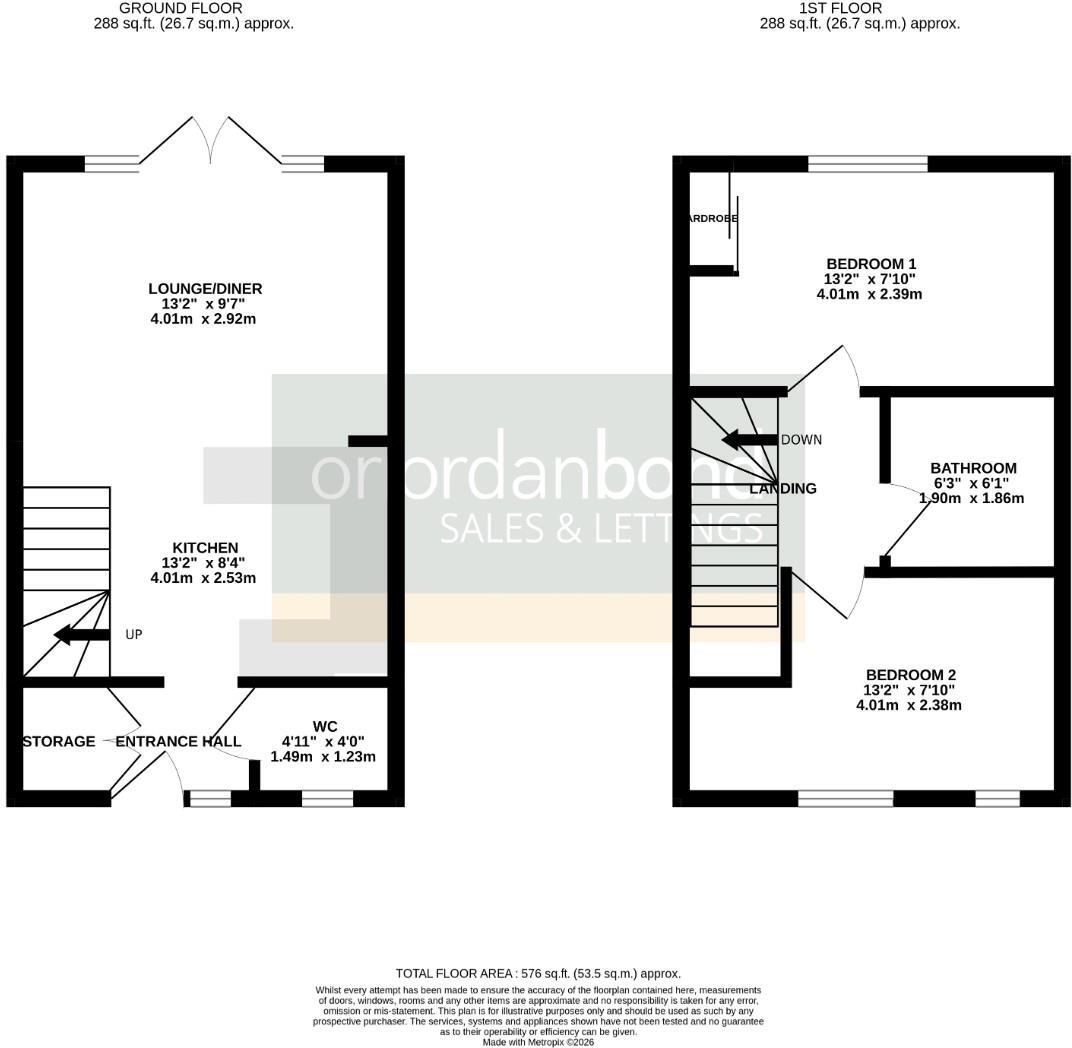 Weighbridge Way, Raunds, Northamptonshire NN9 floorplan