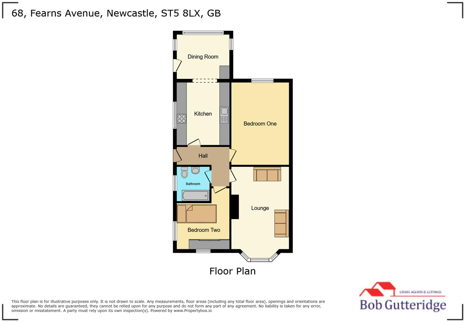 Fearns Avenue, Bradwell, Newcastle floorplan