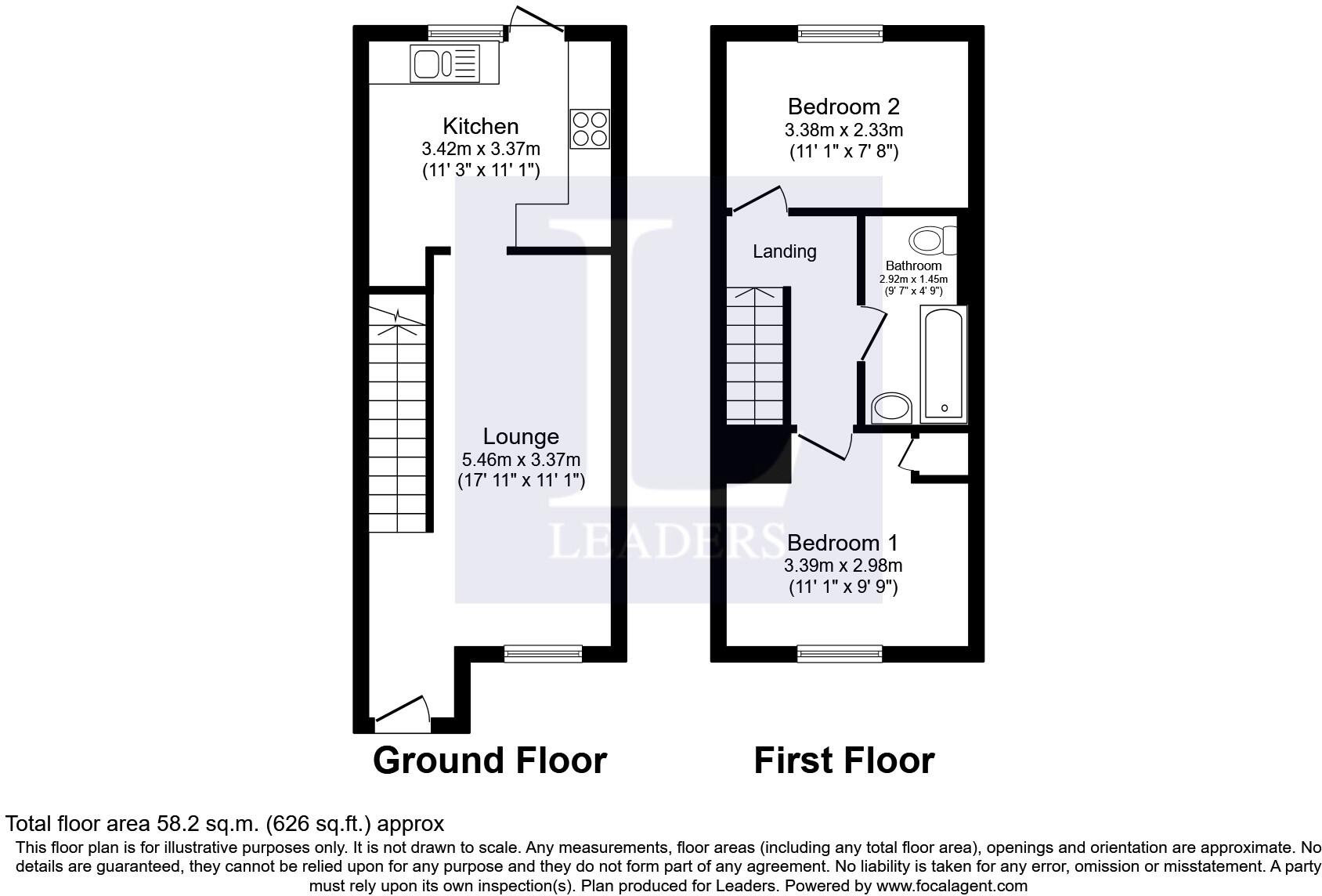 Bronze Close, PO22 floorplan