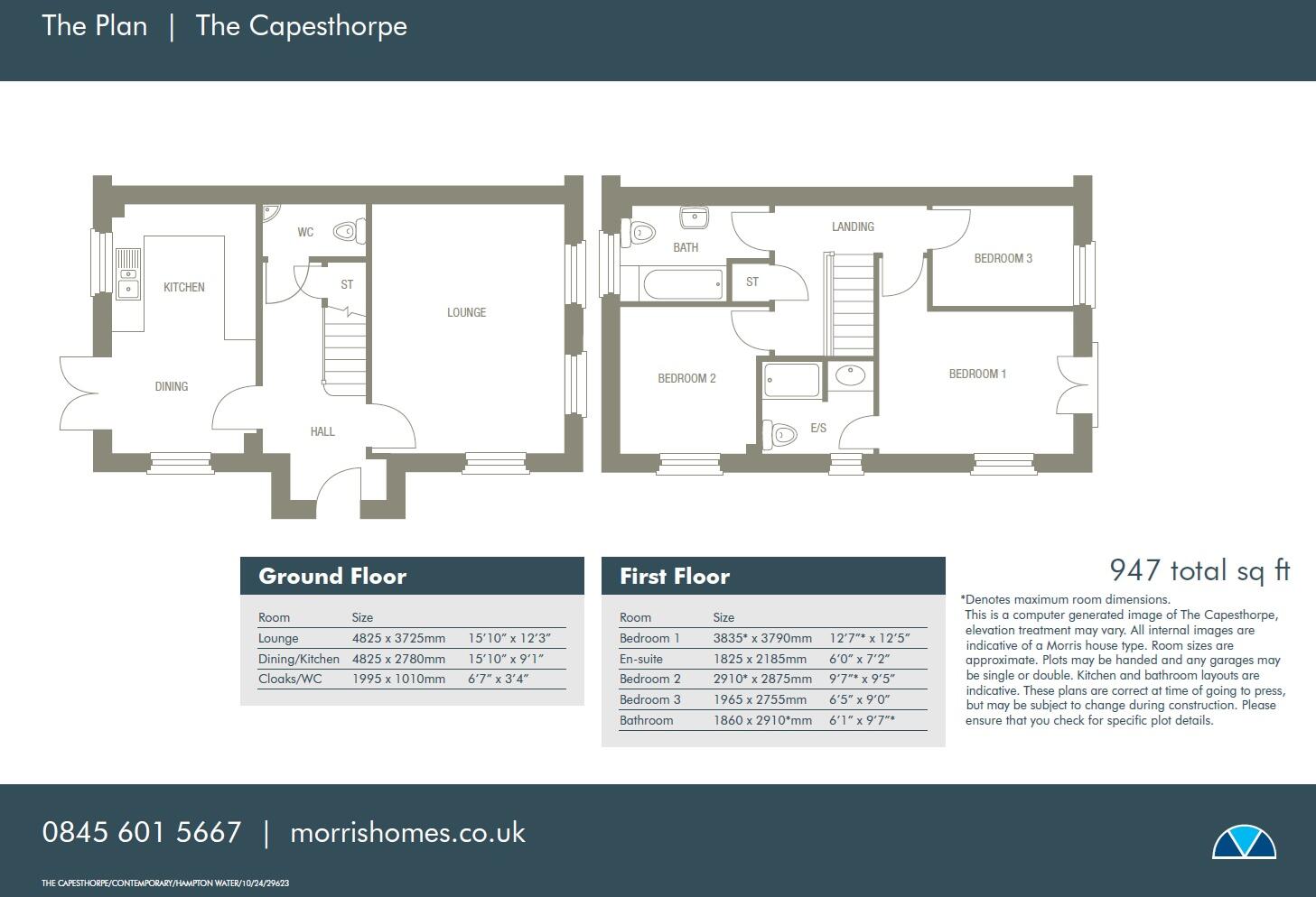 Beebys Way, Hampton Water, Peterborough floorplan