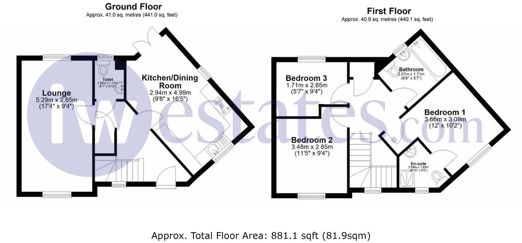 Parker Drive, Buntingford floorplan