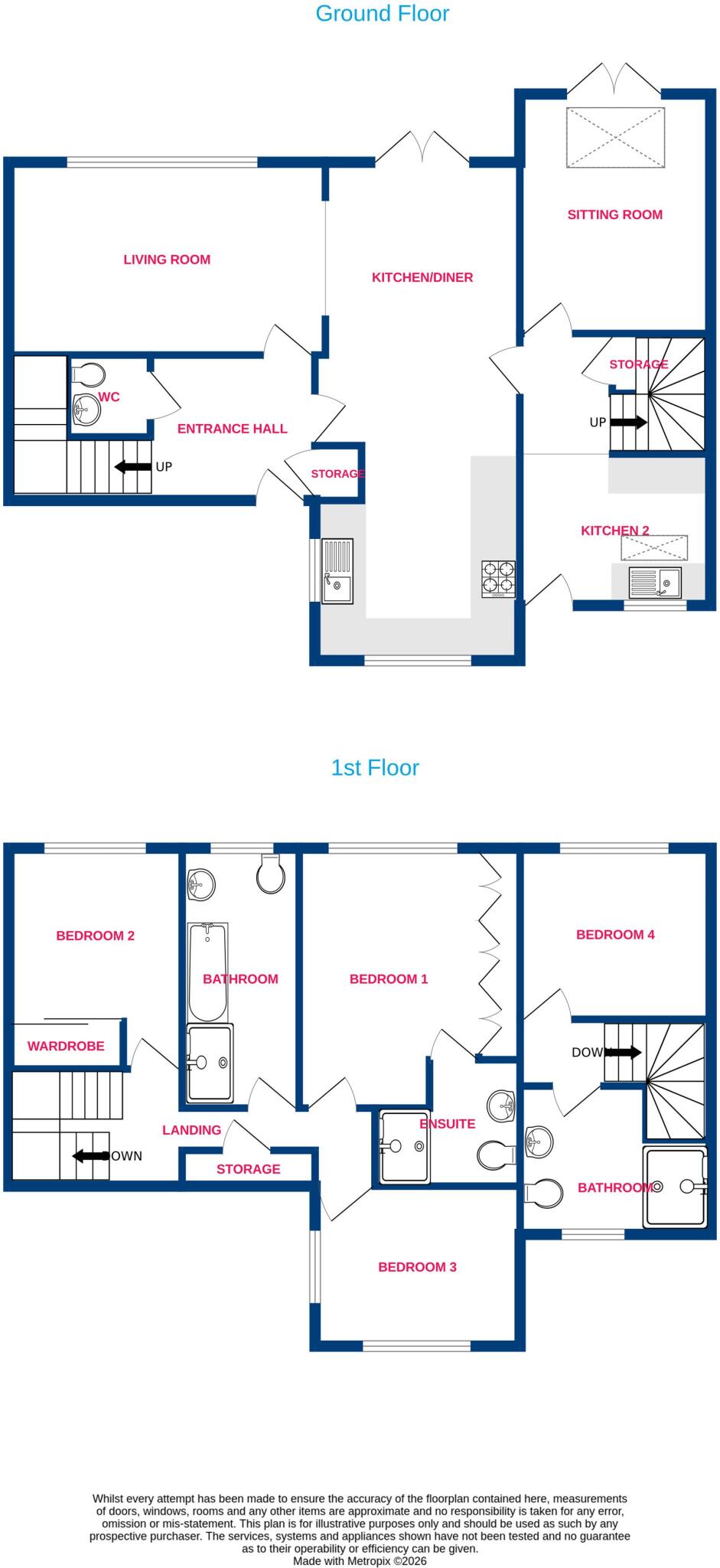 Canute Close, Runwell, SS11 floorplan