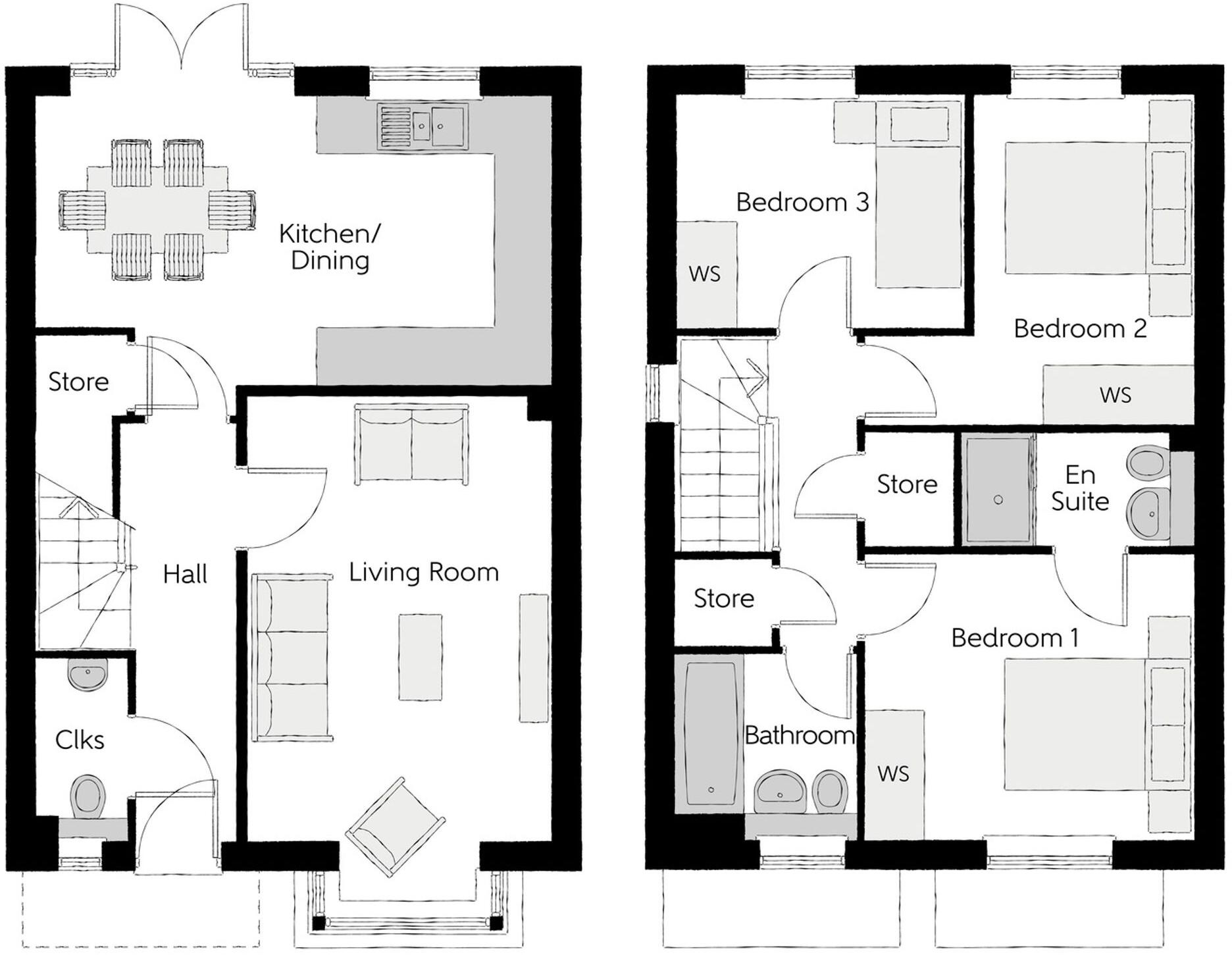 Bronze Barrow Way, Bramford, IP8 floorplan