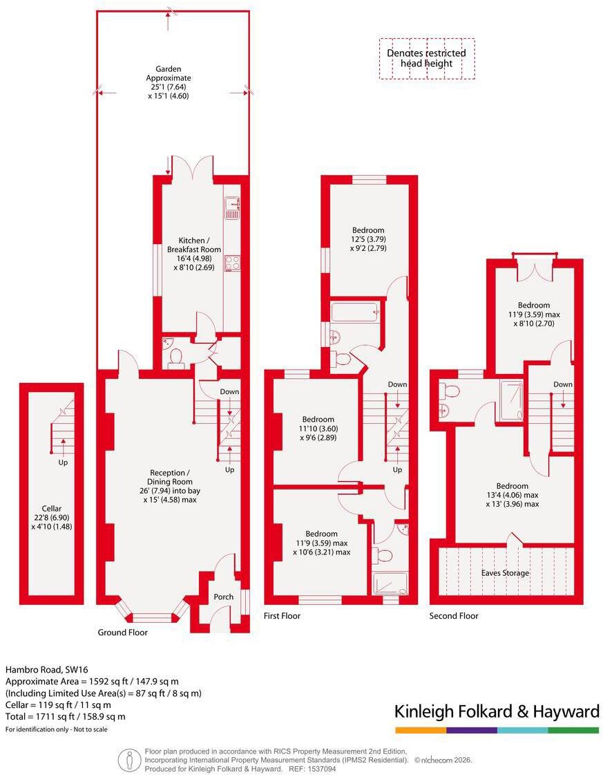 Hambro Road, Streatham, London, SW16 floorplan