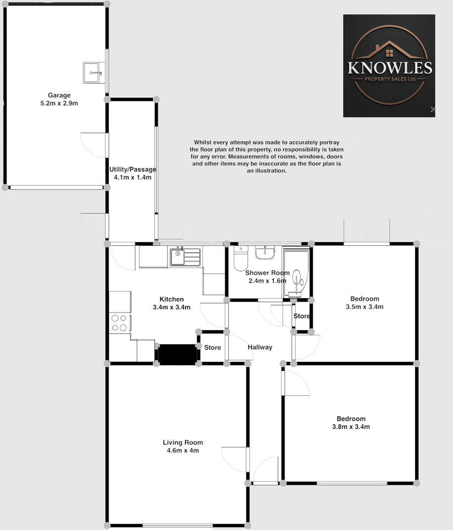 Gwaunmiskin Road, Beddau, Pontypridd floorplan