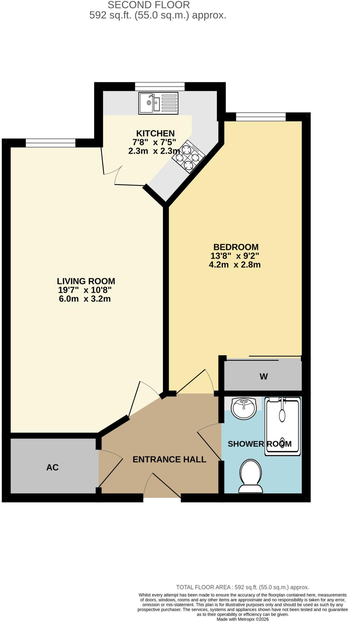 Brook Street, Gheluvelt Court Brook Street, WR1 floorplan