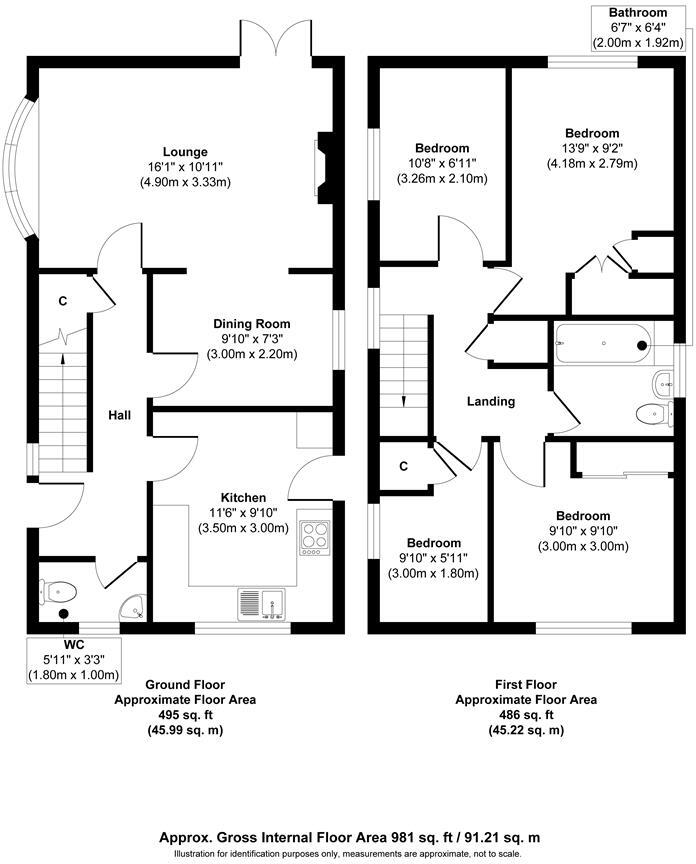 Westdale Lane, Carlton, Nottingham floorplan