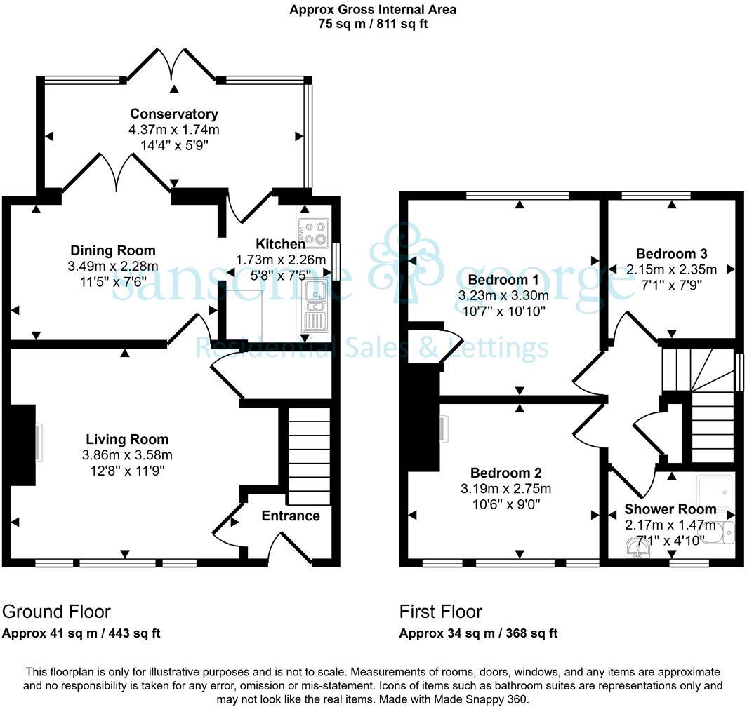 Blandford Road, Reading floorplan